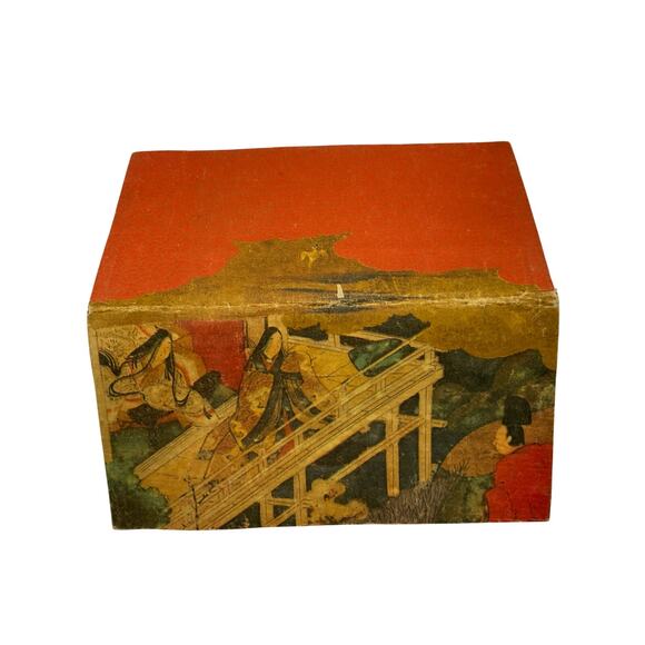 Vintage Japanese Wagami Paper Wallet Checkbook Holder - Picture 5 of 5